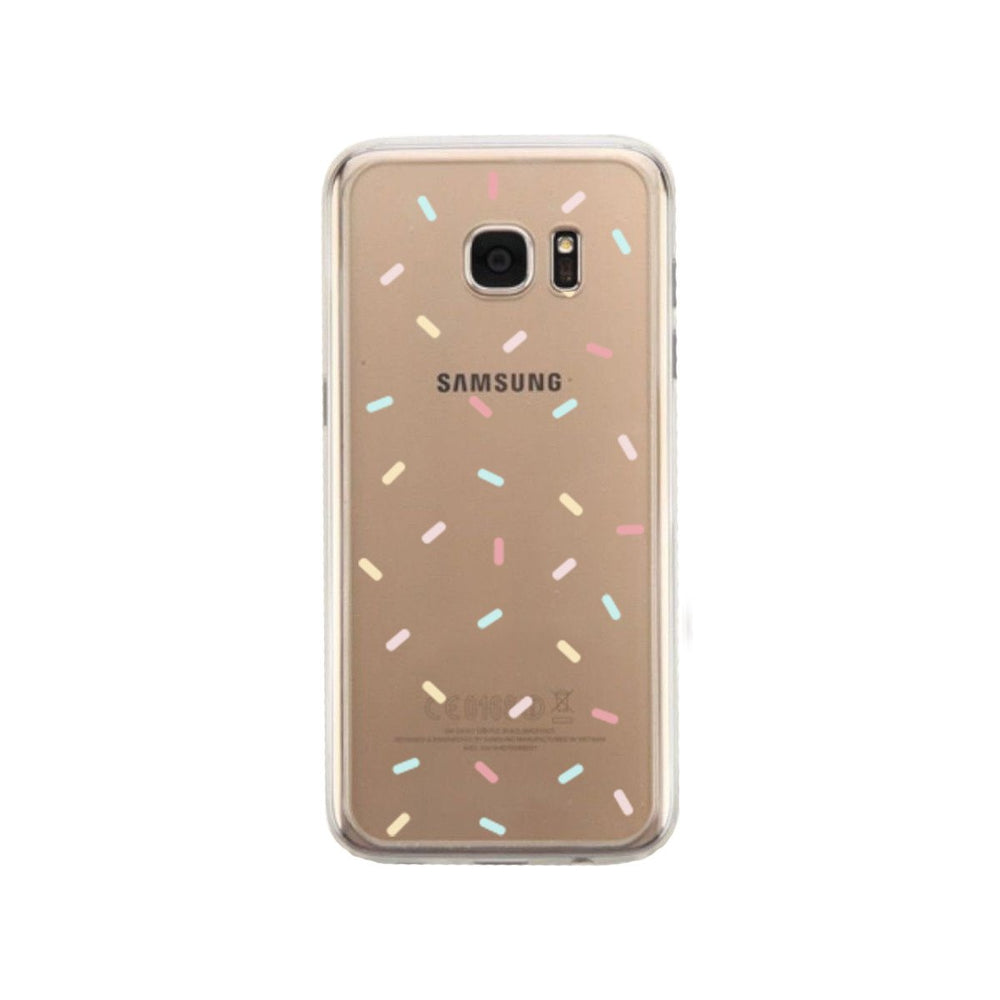 Sprinkles Pattern Phone Case Cute Clear Phonecase