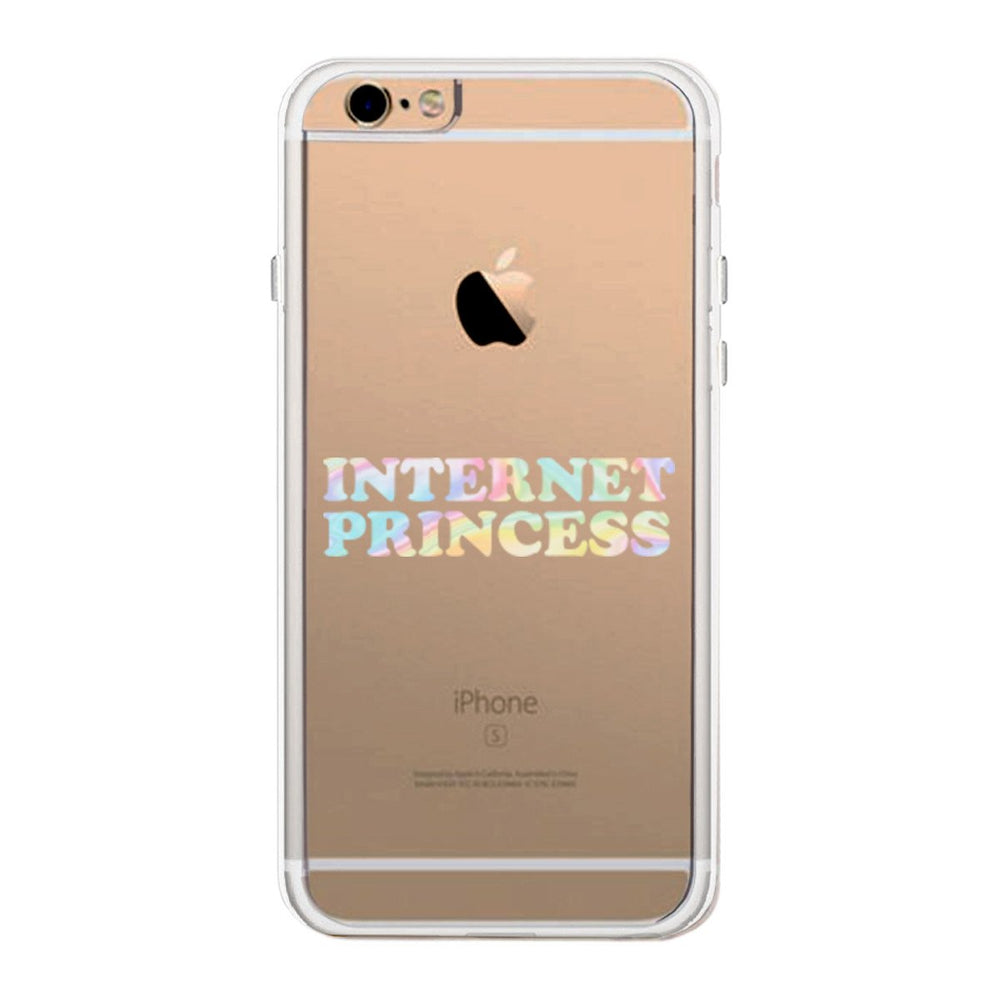 Internet Princess Phone Case Cute Clear Phonecase