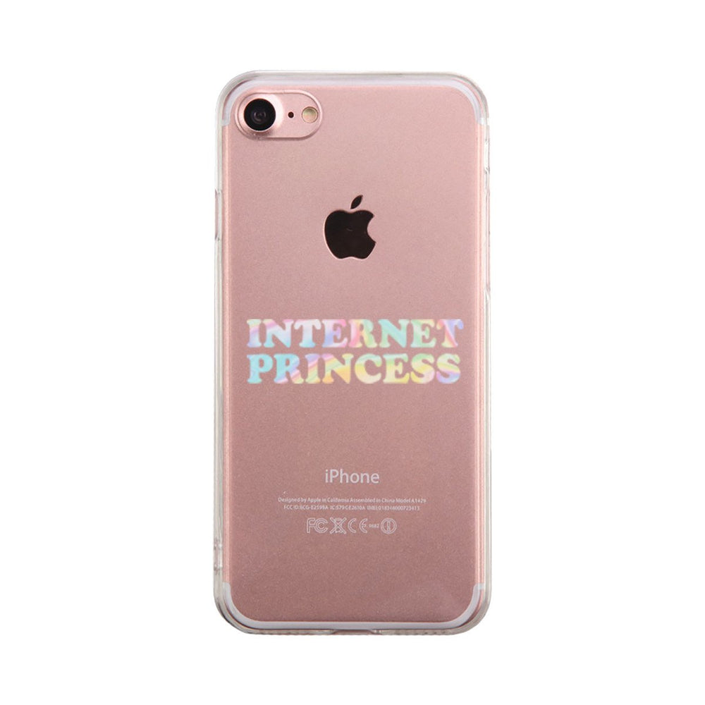 Internet Princess Phone Case Cute Clear Phonecase