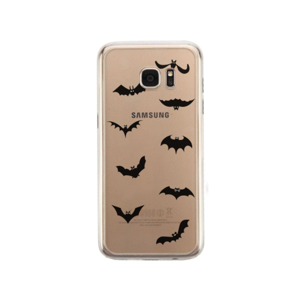 Bat Character Halloween Phone Case Cute Clear Phonecase