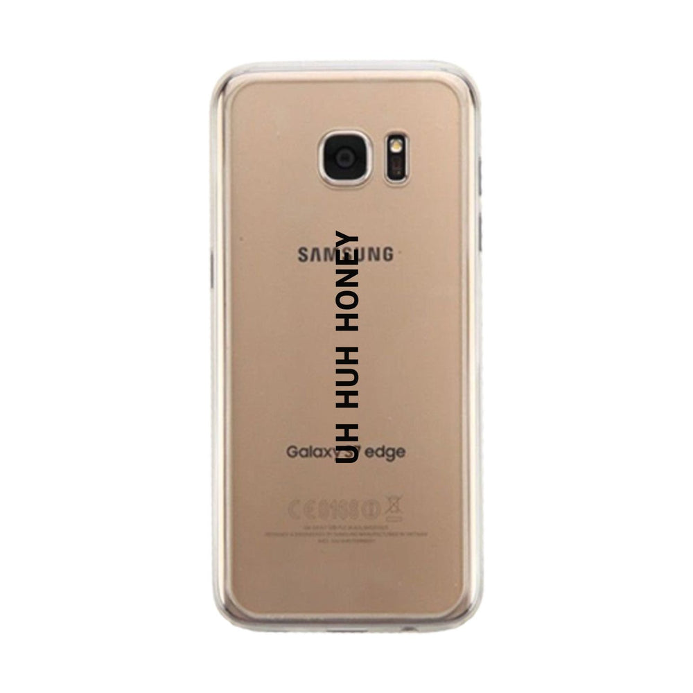 Uh Huh Honey Clear Phone Case