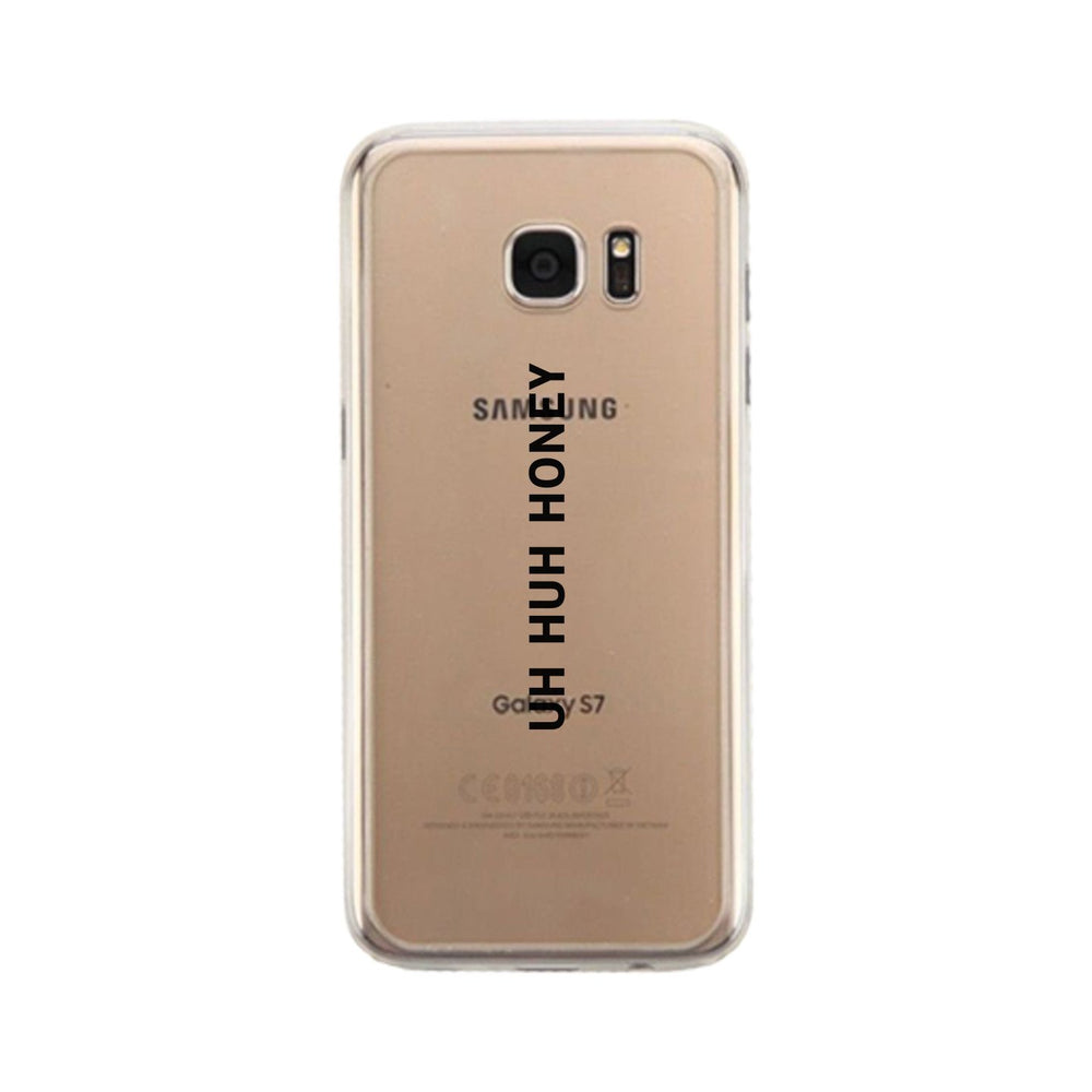 Uh Huh Honey Clear Phone Case