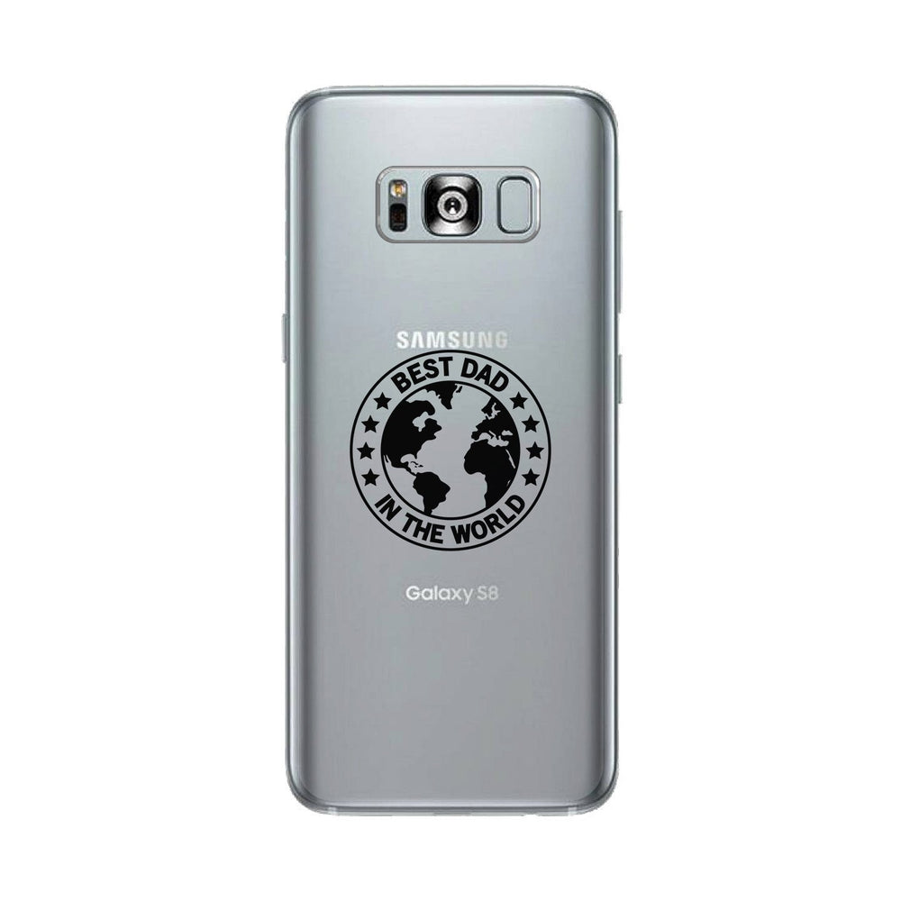 World Best Dad Clear Phone Case