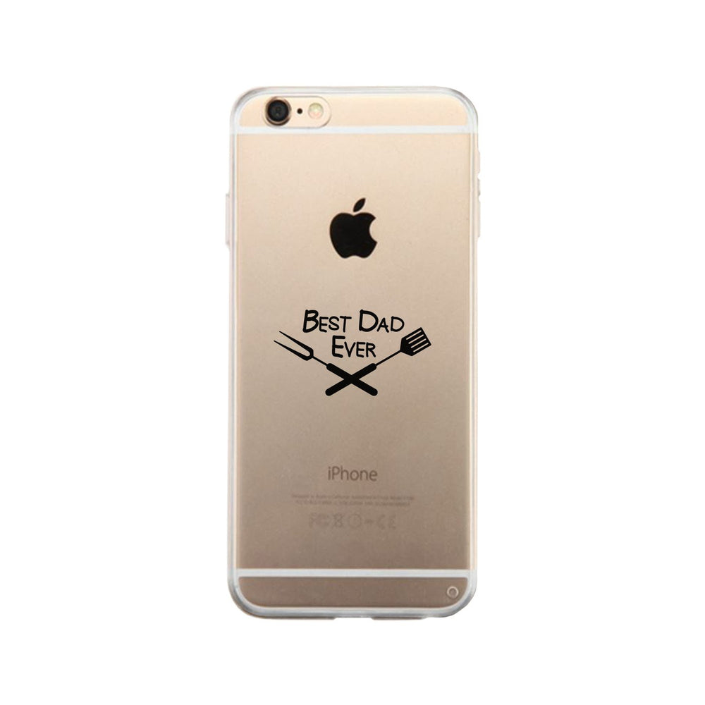 Best BBQ Dad Clear Phone Case