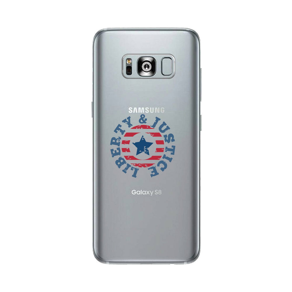 Liberty & Justice Clear Phone Case