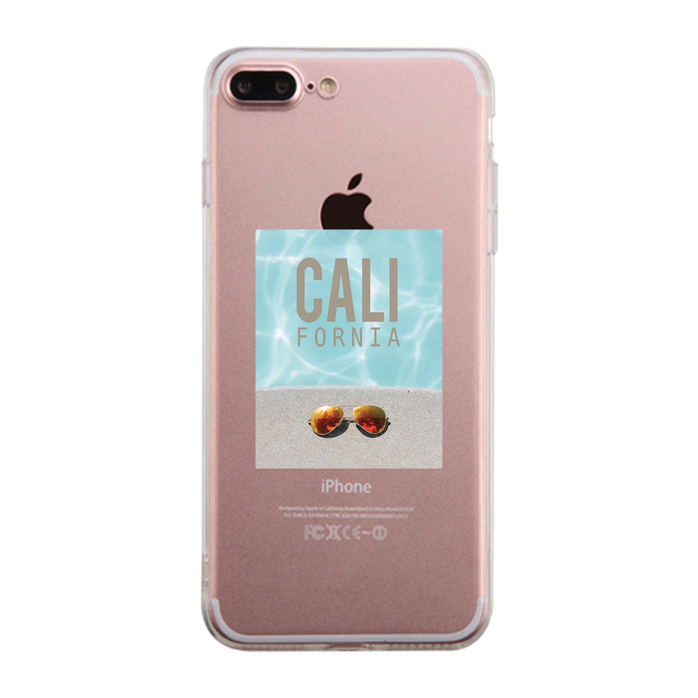California Pool Sunglass Clear Phone Case