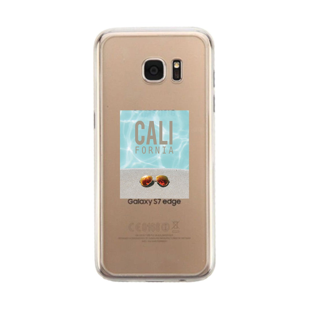 California Pool Sunglass Clear Phone Case