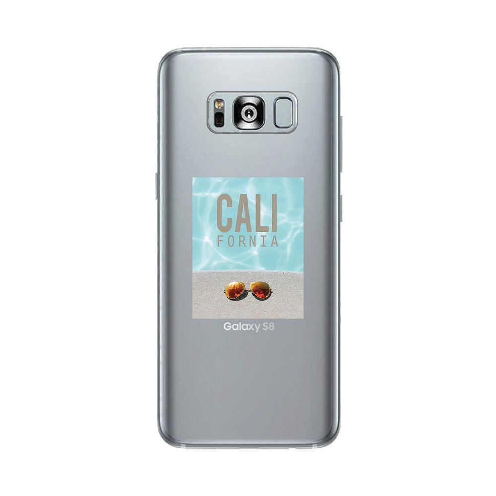 California Pool Sunglass Clear Phone Case