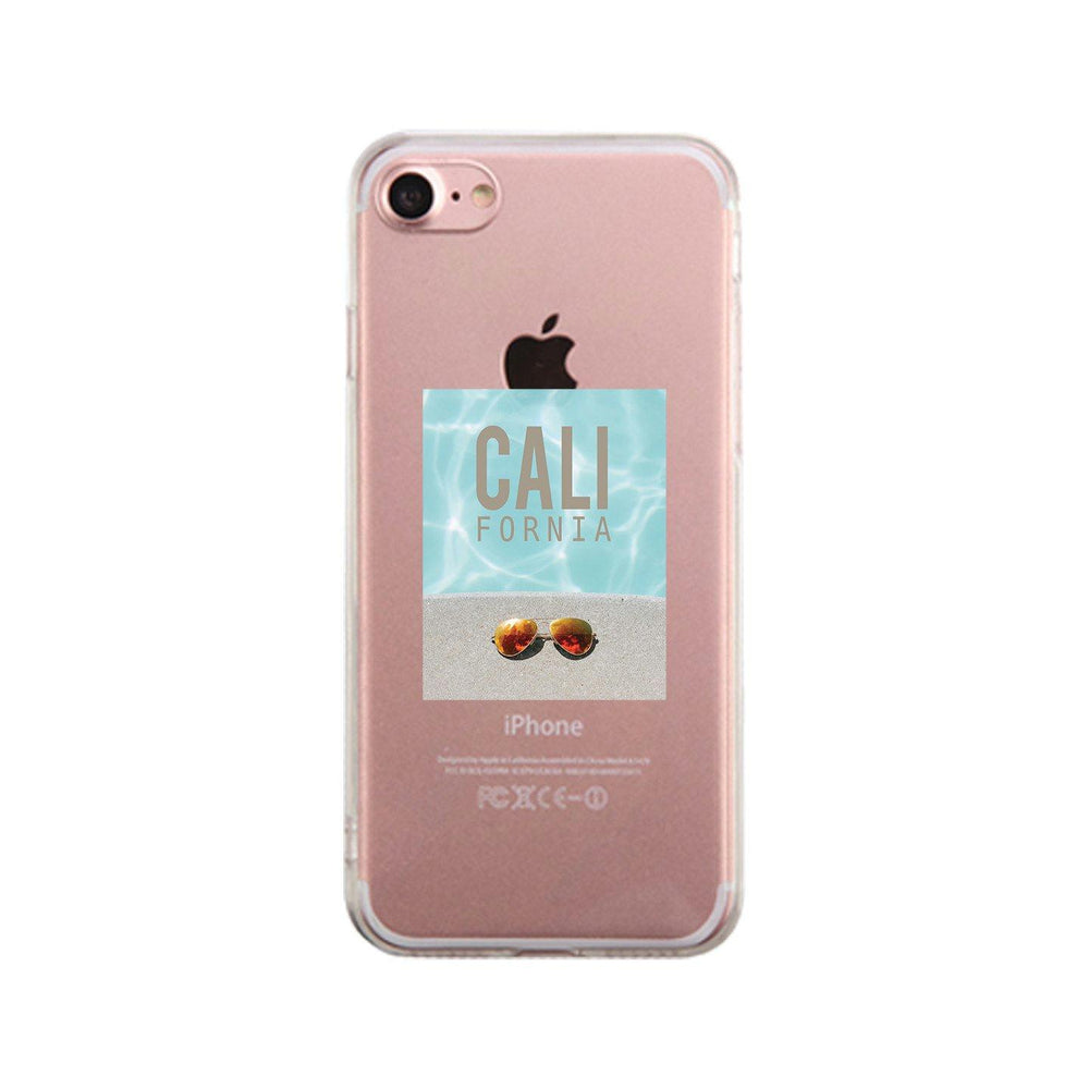 California Pool Sunglass Clear Phone Case