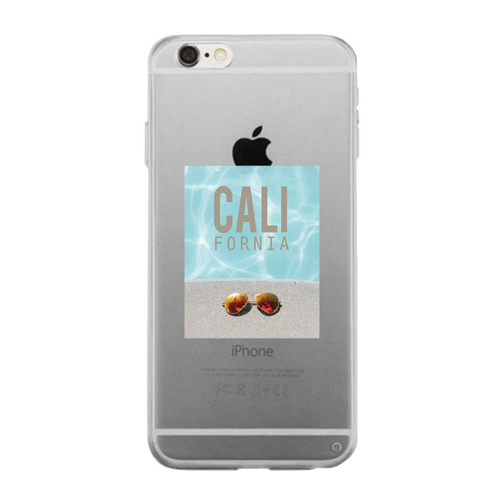 California Pool Sunglass Clear Phone Case
