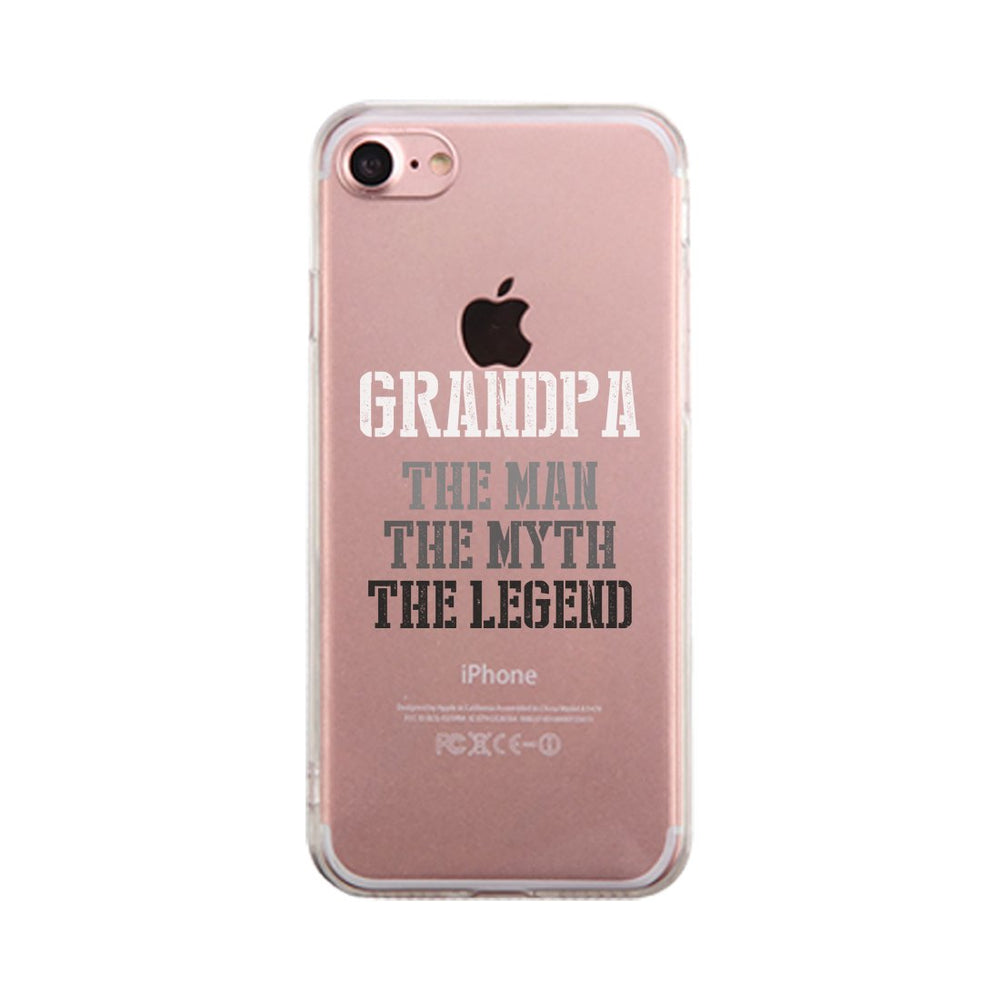 Legend Grandpa Clear Case Funny Fathers Day Gifts Grandpa Birthday