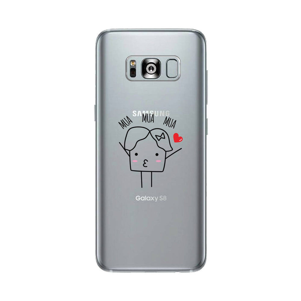 Mua Mua Mua-Right Clear Phone Case