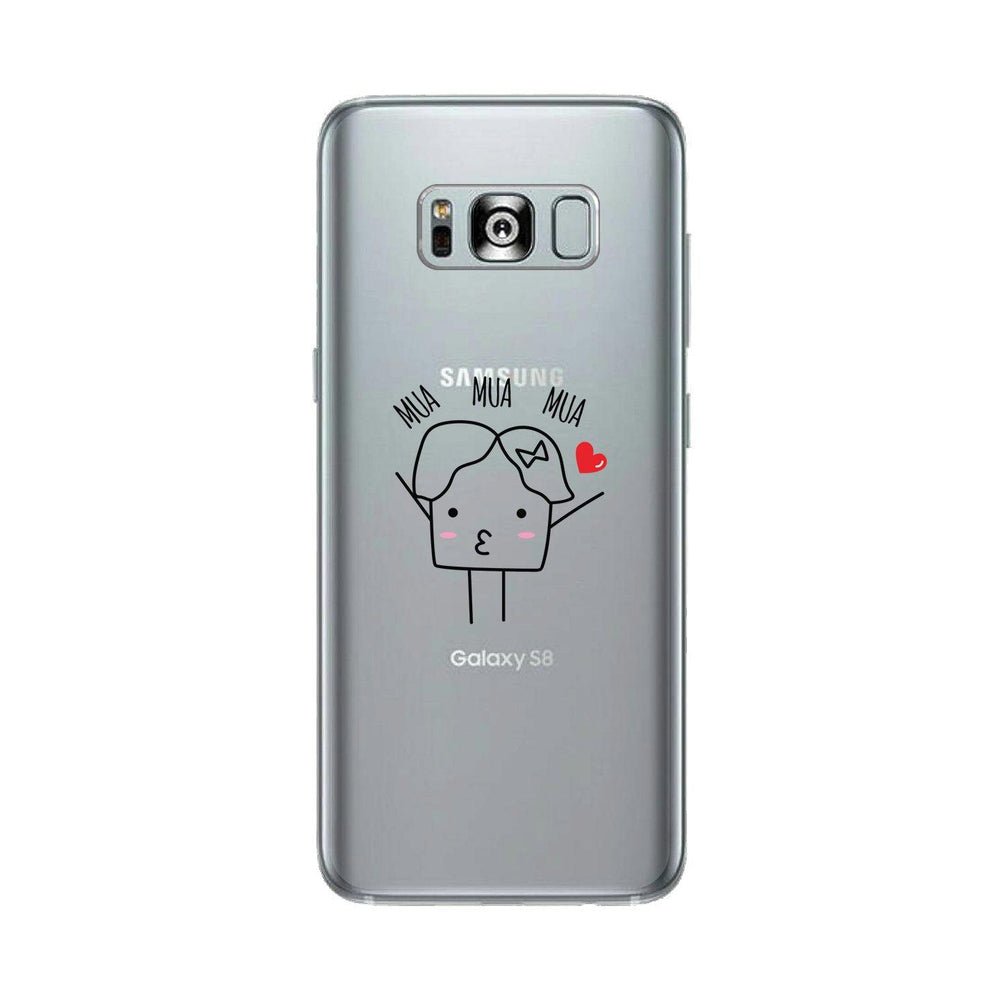 Mua Mua Mua-Right Clear Phone Case