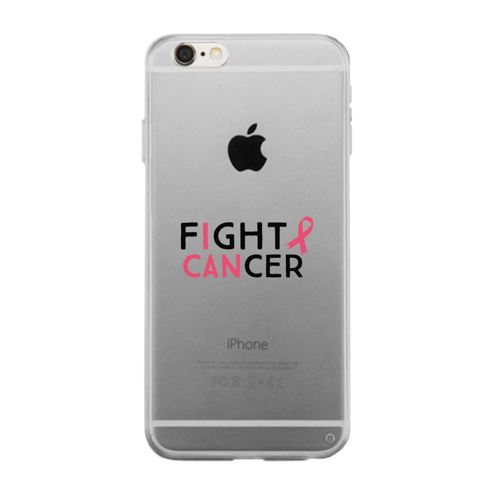 Fight Cancer I Can Clear Phone Case