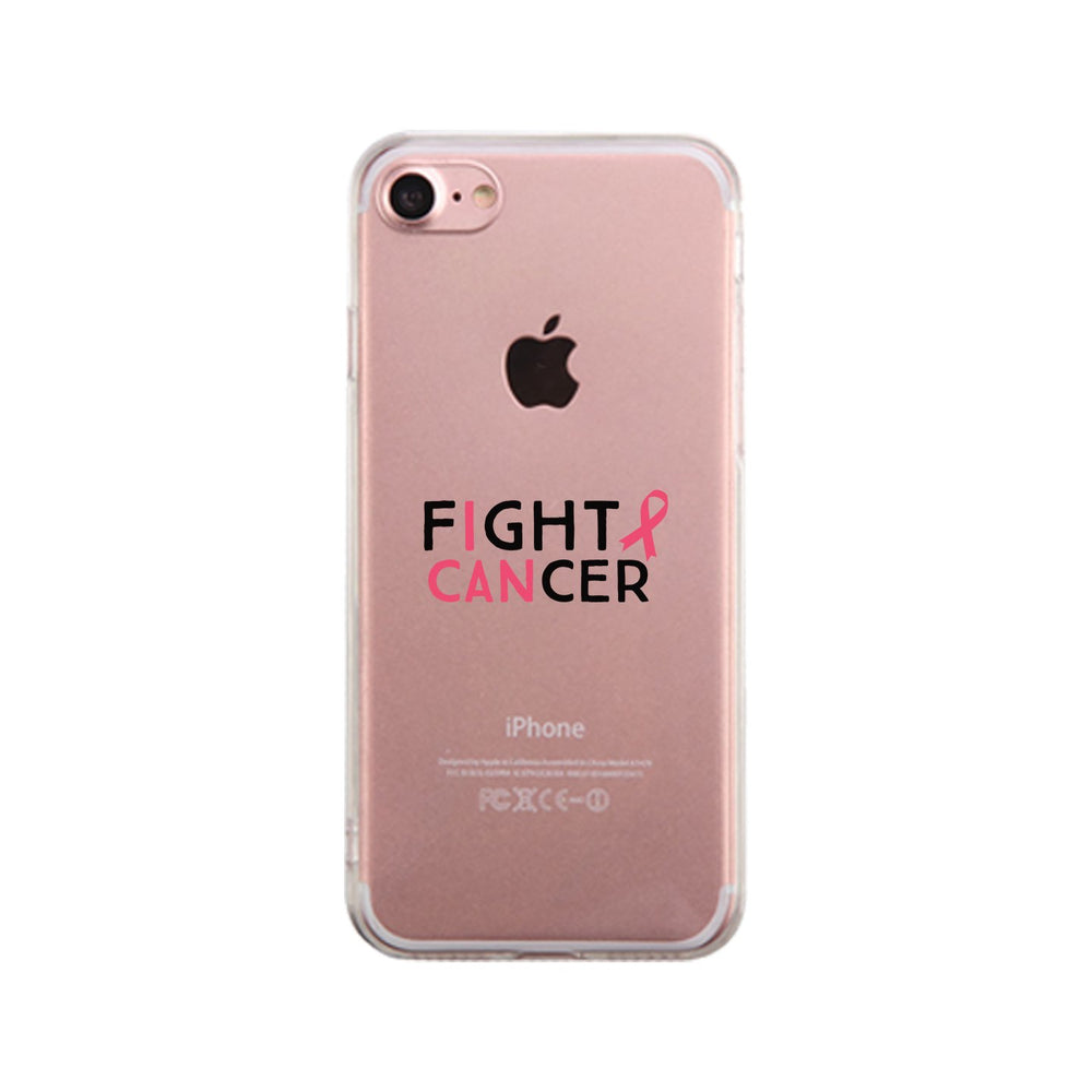 Fight Cancer I Can Clear Phone Case
