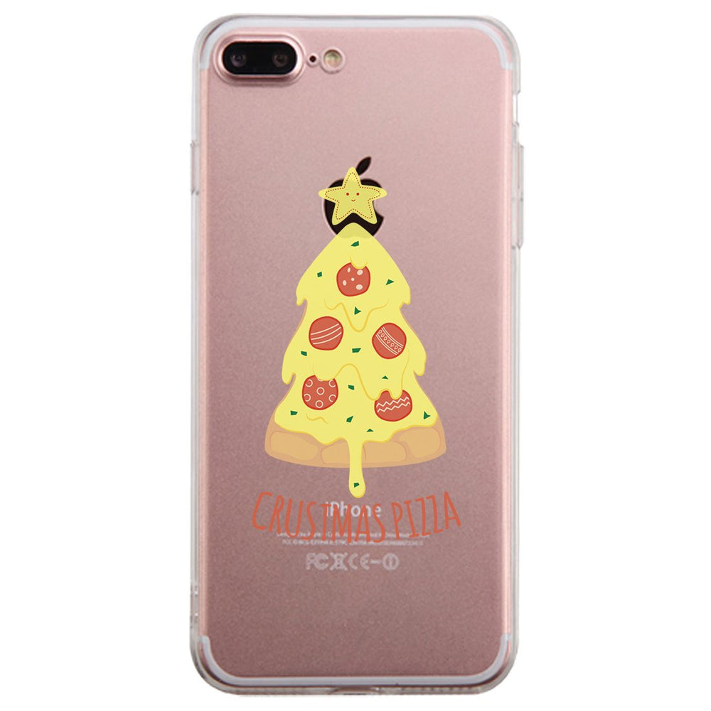 Crustmas Pizza Clear Case