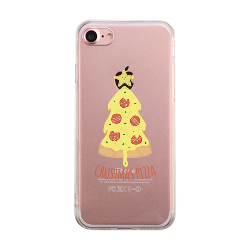 Crustmas Pizza Clear Case