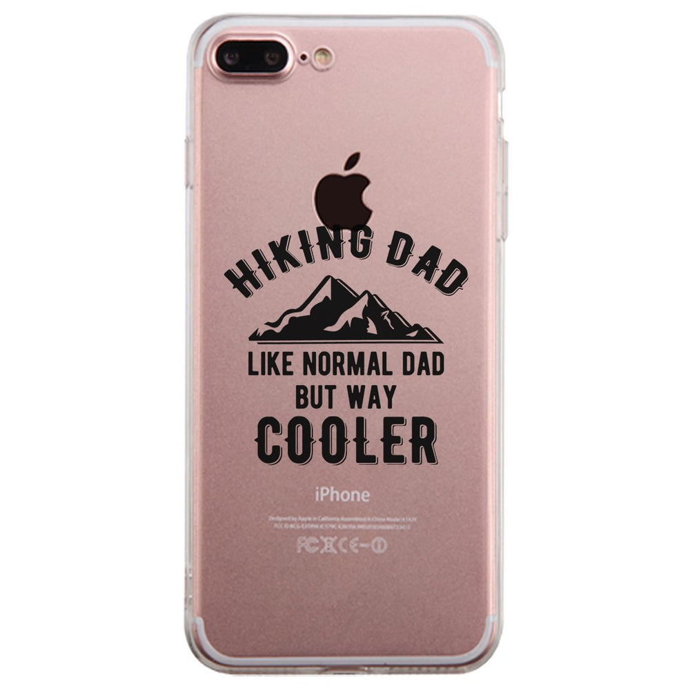 Hiking Dad Clear Case Sweet Thoughtful Energetic For Amazing Dads