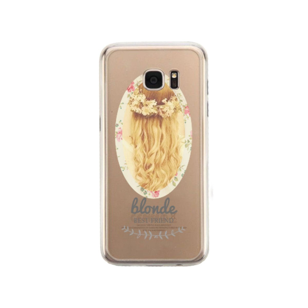 Blonde Friendship Phone Case Cute Clear Phonecase