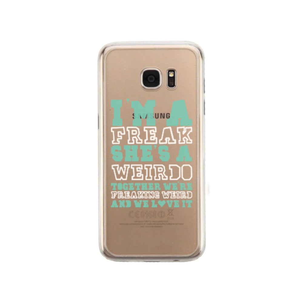 I Am A Freak BFF Phone Case Cute Clear Phonecase