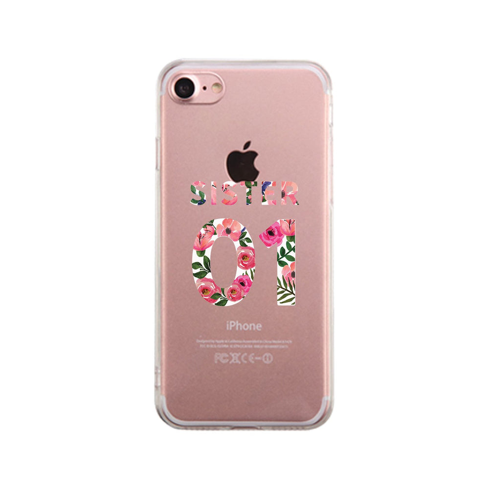 Sister01 - Clear Phone Case