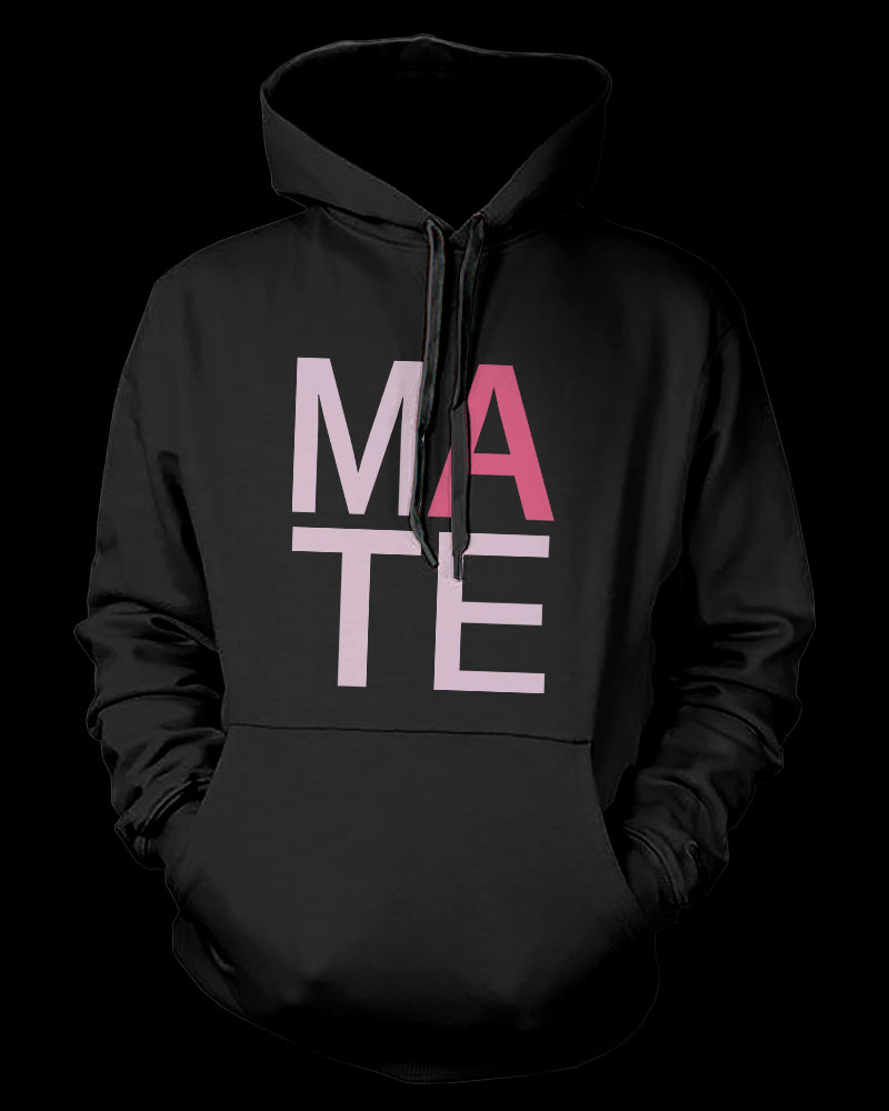 Soul Mate Cute Matching Couple Hoodies Great Gift Idea for Couples