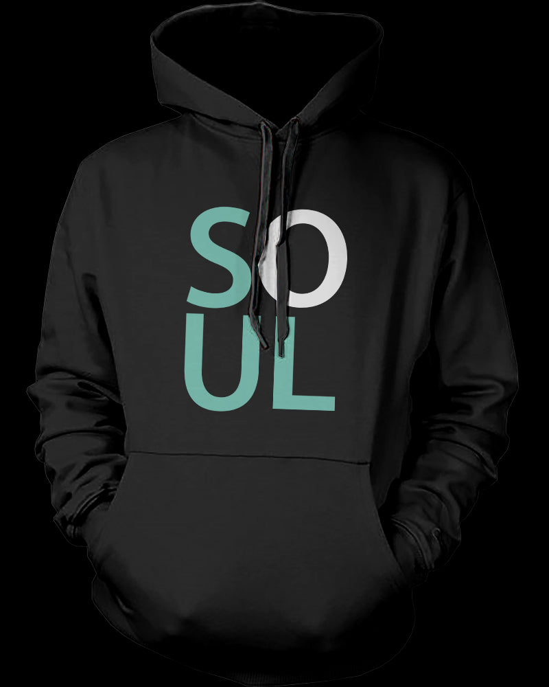 Soul Mate Cute Matching Couple Hoodies Great Gift Idea for Couples