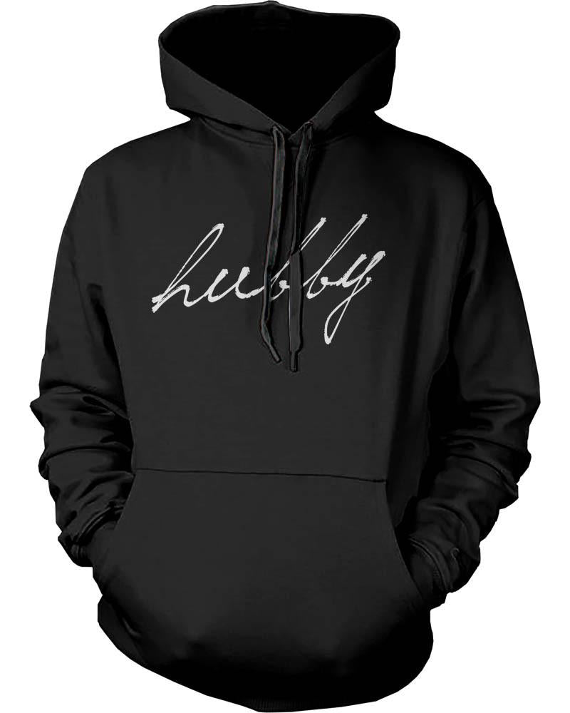 Hubby and Wifey Cute Couple Hoodies Funny Matching Outfit for Couples