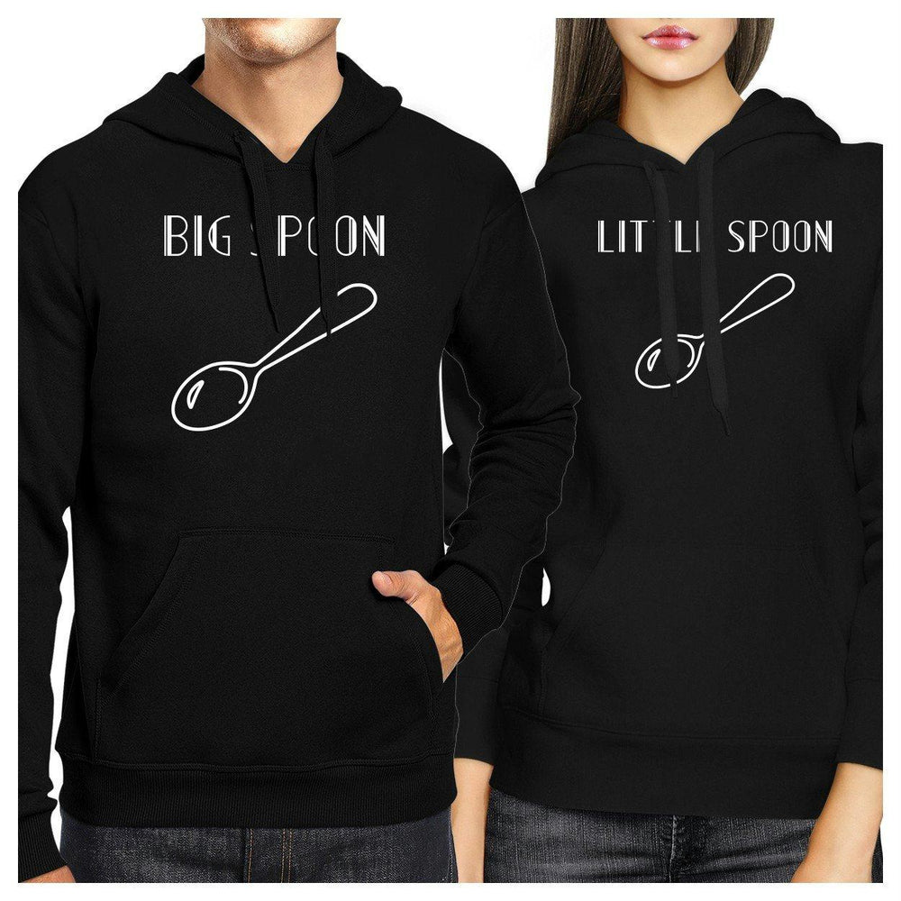 Big Spoon And Little Spoon Couple Hoodies Matching Christmas Gift