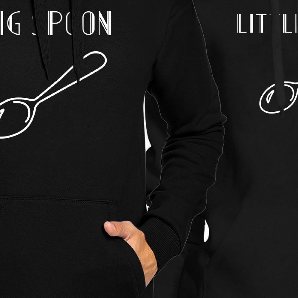 Big Spoon And Little Spoon Couple Hoodies Matching Christmas Gift