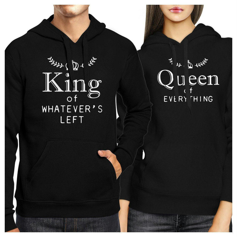 King And Queen Of Everything Couple Hoodies Anniversary Gifts Ideas