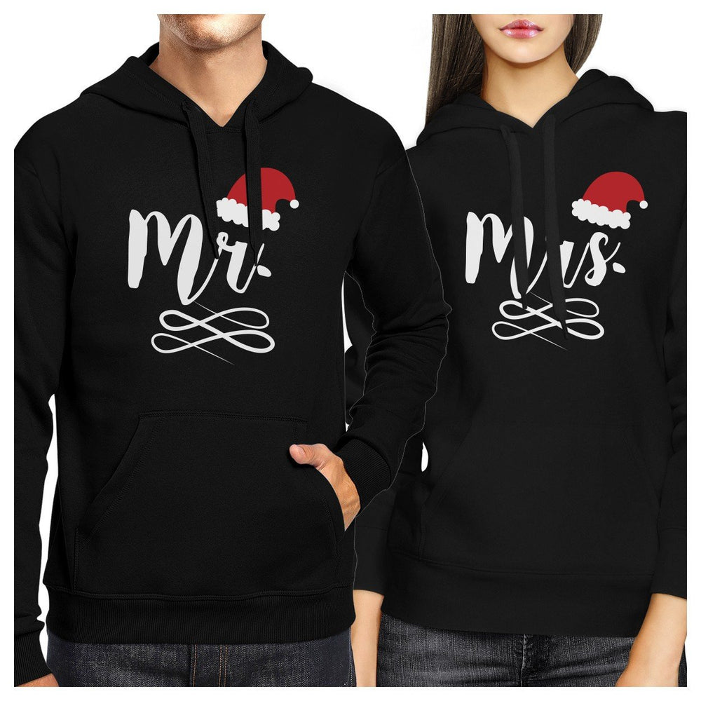 Mr And Mrs Christmas Hat Couple Hoodies Cute Christmas Gifts Ideas