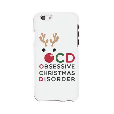 OCD Rudolph Cute Phone Case Great Christmas Gift Idea For X-mas Phone Cover