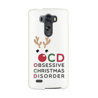 OCD Rudolph Cute Phone Case Great Christmas Gift Idea For X-mas Phone Cover