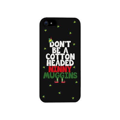 Cotton Headed Ninny Muggins Cute Christmas Phone Case Great Gift Idea