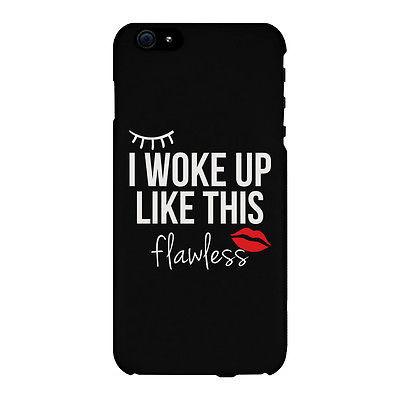 Flawless Funny Phone Case Cute Graphic Design Printed Phone Cover