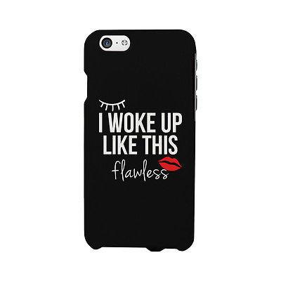 Flawless Funny Phone Case Cute Graphic Design Printed Phone Cover