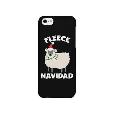 Fleece Navidad Cute Christmas Phone Case Great Gift Idea For X-mas