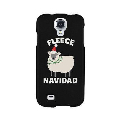 Fleece Navidad Cute Christmas Phone Case Great Gift Idea For X-mas