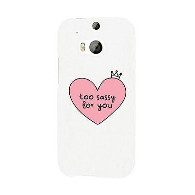 Too Sassy For You Funny Phone Case Cute Graphic Design Printed Phone Cover