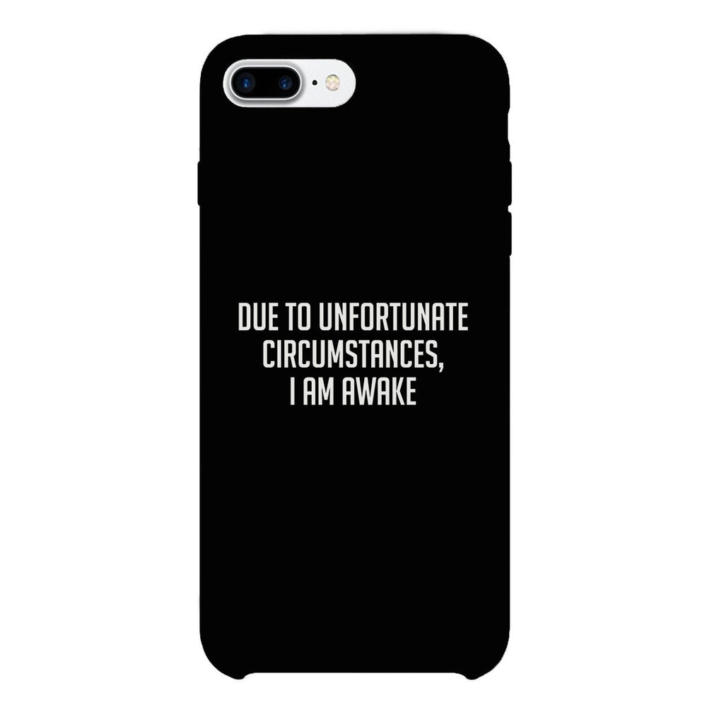 I'm Awake Black Ultra Slim Cute Phone Cases For Apple, Samsung Galaxy, LG, HTC