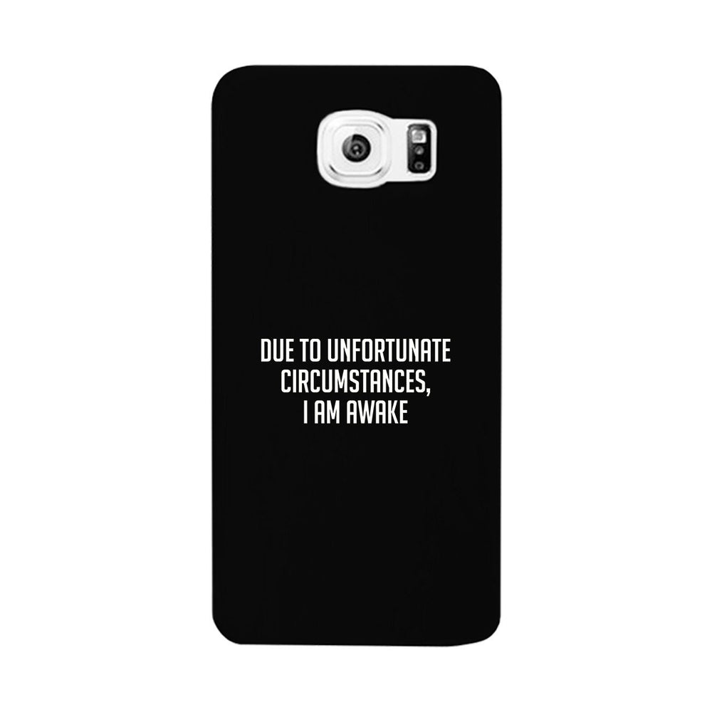 I'm Awake Black Ultra Slim Cute Phone Cases For Apple, Samsung Galaxy, LG, HTC