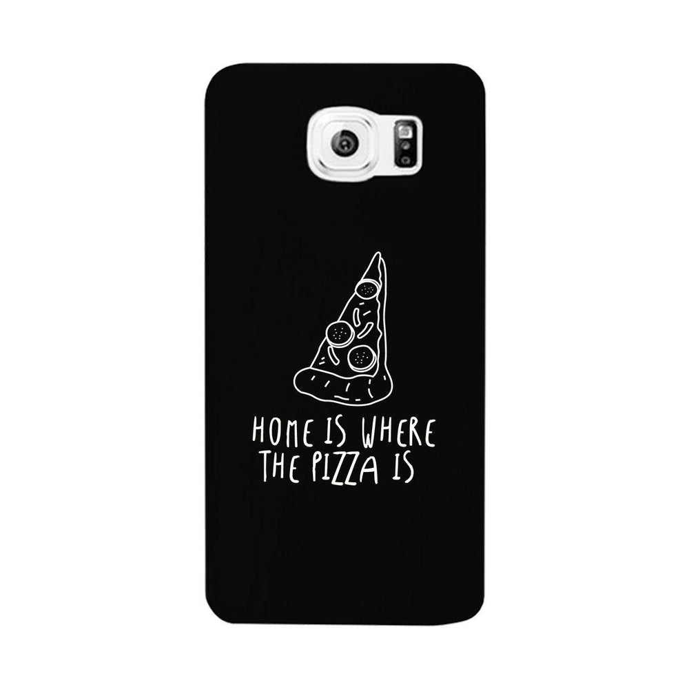 Home Where Pizza Black Ultra Slim Phone Cases For Apple, Samsung Galaxy, LG, HTC