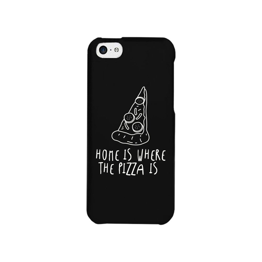 Home Where Pizza Black Ultra Slim Phone Cases For Apple, Samsung Galaxy, LG, HTC