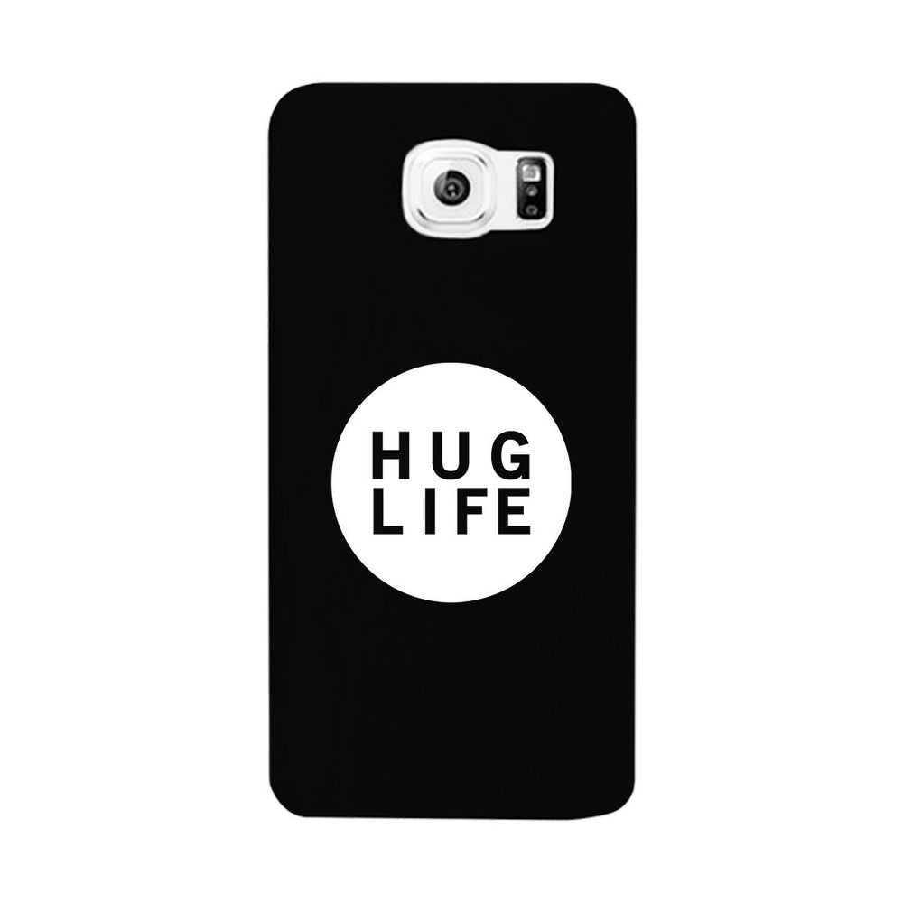 Hug Life Black Sleeveless Black Phone Case