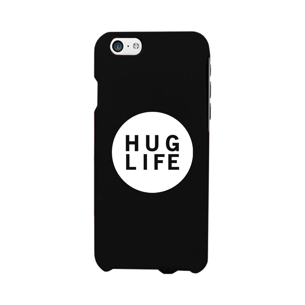 Hug Life Black Sleeveless Black Phone Case