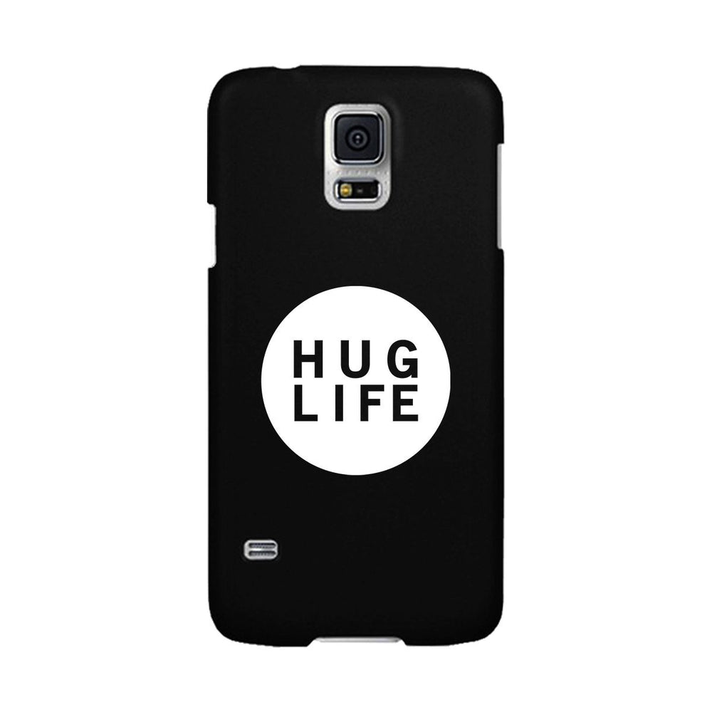 Hug Life Black Sleeveless Black Phone Case