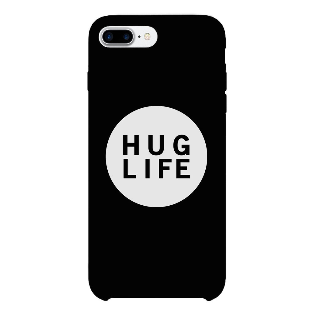 Hug Life Black Sleeveless Black Phone Case