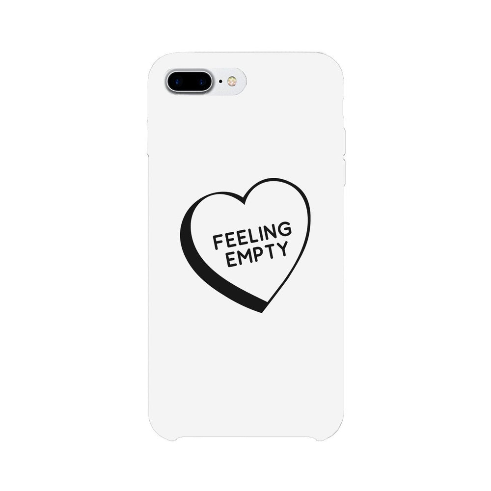 Feeling Empty Heart Graphic Unique Design Black Phone Case