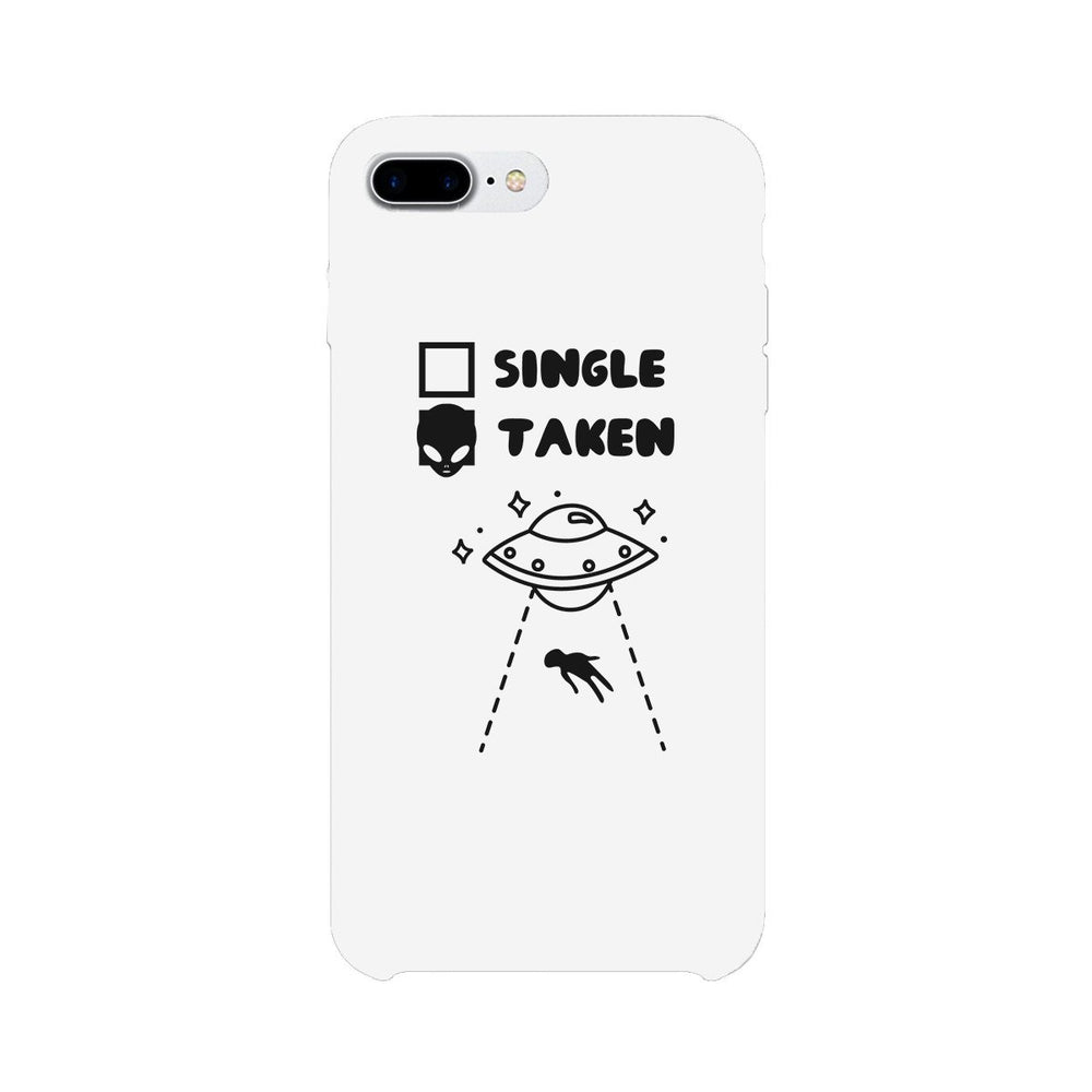 Single Taken Alien Black Phone Case Funny Graphic Case